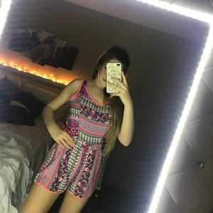 adorable patterned romper